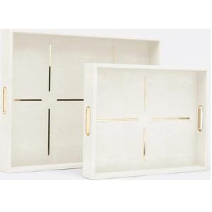 Plateau de service en Mdf rustique fabriqué à la main avec finition distinctive parfait pour les porches de ferme, les cuisines et les espaces extérieurs - Product Image 6