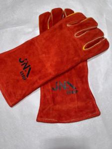 Venta al por mayor de guantes de soldadura de doble capa de piel de vaca a mano resistente al desgaste y aislamiento térmico Protección Laboral para soldadores - Product Image 6