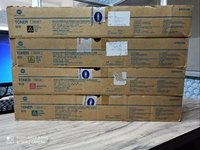 Ensemble de cartouches de toner couleur CMYK Konica Minolta TN-619, pack complet original, 24x8x8 pouces