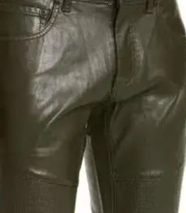 กางเกงหนังทำเองสำหรับผู้ชายกางเกงหนังสไตล์ออกแบบได้ตามต้องการ - Product Image 4