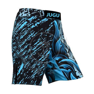 <b>For</b> <b>Sale</b> Made in Pakistan Customized Colors Men's MMA Shorts Breathable Quick Dry Light <b>Weight</b> Spandex/Polyester - Product Image 3
