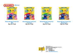 Mamee Monster Family Pack Pimienta Negra 25g x 8s x 10 PKT con Pack Individual - Product Image 2