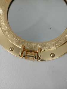 Antiguo moderno marino náutico ojo de buey espejo pared marino hogar decorativo barco ventana latón pulido espejo - Product Image 5