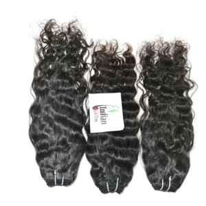 ผมแท้ 100% จากเครื่องจักรอินเดีย แบบเวฟ  แบบดับเบิ้ลเวฟท์  ไม่ผ่านการแปรรูป  จัดเรียงเกล็ดผมตามธรรมชาติ  สำหรับส่งออก - Product Image 4