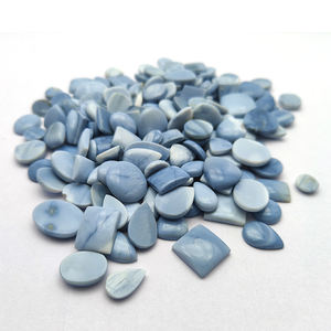 หินอัญมณีทรงหลวมขนาด10-20มม. โอปอลสีฟ้าธรรมชาติทรงลูกแพร์ทรงสี่เหลี่ยมผืนผ้าวัสดุคริสตัล IGI iroc - Product Image 4