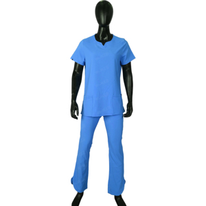 New Arrival <b>Plus</b> <b>Size</b> Medical <b>Scrub</b> Uniform 100% Cotton Twill Fabric Cheap Price Hot Sale - Product Image 2