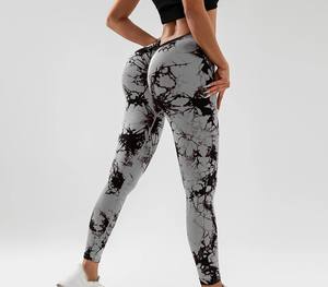 Custom logo Pants Activewear Yoga Wear Gym Fitness Sportswear Sets <b>Leggings</b> for Women - Product Image 3