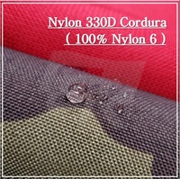 Tissu Oxford Ripstop Cordura 330D 100% Nylon Enduit PU Imprimé Camouflage Imperméable Rayures Tissées Ignifuges pour Vêtements de Sport et Parapluies