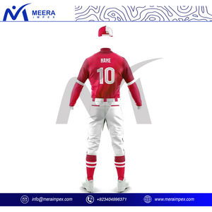 Conjunto completo de camisetas y pantalones de béisbol para hombre, conjunto completo de ropa de equipo impreso personalizado de estilo profesional para entrenamientos y partidos de liga, suministro de ropa OEM - Product Image 3
