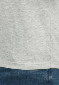 เสื้อทีเชิ้ตออกกำลังกายผ้าฝ้าย100% ของผู้ชายต่อต้านริ้วรอยสบายๆพร้อมกระดุมยืดหยุ่นระบายอากาศแขนสั้น - Product Image 5