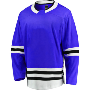 Maillots de hockey sur glace par sublimation avec lacets, sweats à capuche de hockey sur glace, maillots personnalisés, vêtements de sport - Product Image 6
