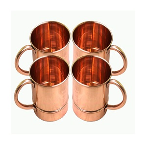 Mug en cuivre pur tendance et élégant à prix de gros pour une utilisation quotidienne, pour boire de l'eau et ainsi profiter de ses bienfaits pour la santé, mug en cuivre Mule - Product Image 1