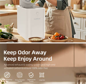 Compostador Eléctrico Doméstico para Desechos de Alimentos, Triturador de Basura, Capacidad de 2.5L, Eficiencia Energética Clase A+++, Controlado por Aplicación - Product Image 3