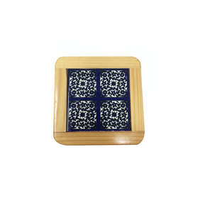 Latest Design <b>Ceramic</b> Wood <b>coaster</b> Wholesale Custom Logo Factory Manufacture Crafts Best Quality Brown Round <b>Coaster</b> - Product Image 1