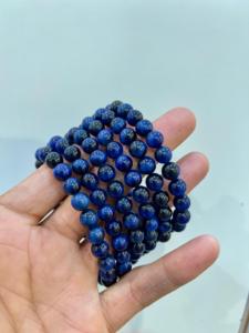 Factory Price High Quality 8mm <b>Blue</b> Tiger Eyes <b>Beaded</b> Bracelets Natural <b>Blue</b> Tiger Eye Crystal Healing Stones Classic Peace - Product Image 2