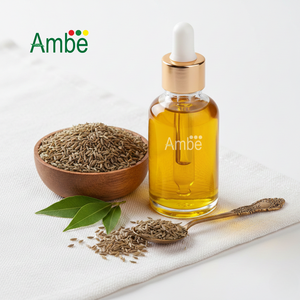 น้ำมันเมล็ดยี่หร่าเกรดพรีเมียม ผลิตจาก Cuminum Cyminum น้ำมันหอมระเหยบริสุทธิ์คุณภาพสูงสำหรับขายส่ง - Product Image 1