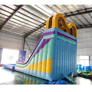 Commercial PVC <b>Inflatable</b> <b>Water</b> <b>Slide</b> Large Backyard Bouncer <b>Slide</b> For Kids Indoor Outdoor Home Use - Product Image 2