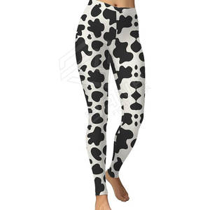 Transpirable Compresión Sublimación Mujeres Yoga Pantalones Cintura alta Push up Sólido Yoga Leggings - Product Image 4