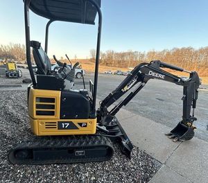 สำหรับจอห์น รถขุดขนาดเล็ก 17P รุ่นมินิครอว์เลอร์ สำหรับเกียร์เครื่องยนต์ ประสิทธิภาพการทำงานสูง ความจุบุ้งกี๋ 2.1 เมตร รับประกัน 3 ปี - Product Image 5