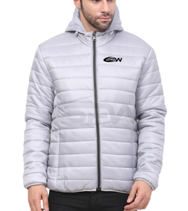 แจ็กเก็ตขนเป็ดผู้ชายไฮบริด, เสื้อแจ็คเก็ตกันหิมะมีฮู้ดซิปเต็มมีฉนวนกันความร้อนกันน้ำมีโครงและกระเป๋าลึก - Product Image 1