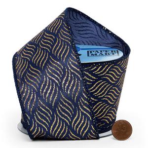 <b>Wired</b> Satin <b>Ribbon</b> Glitter Wavy Line Fashionable Polyester Silk Gift <b>Ribbon</b> Birthday Halloween Wedding Easter Decorations - Product Image 2