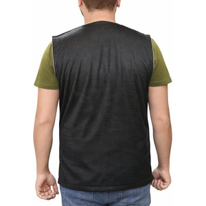 เสื้อกั๊กช่างตัดผมระดับมืออาชีพ ทนทาน สำหรับผู้ชาย ผ้าคุณภาพสูง ราคาถูกจากผู้ผลิตจำนวนมาก - Product Image 2