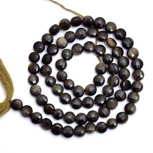 Cuentas Facetadas de Ojo de Gato Verde AAA+ de 4mm-5mm, Cuentas de Ojo de Gato Naturales Raras, Piedras Semipreciosas, Cuentas Decorativas para Joyería - Product Image 4