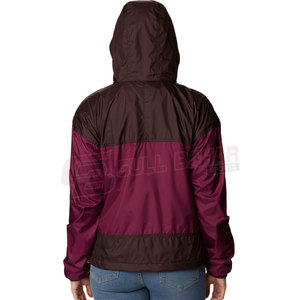 Veste coupe-vent surdimensionnée légère et décontractée pour femmes pour l'hiver Doublure en nylon Traitement fini Usage quotidien - Product Image 3