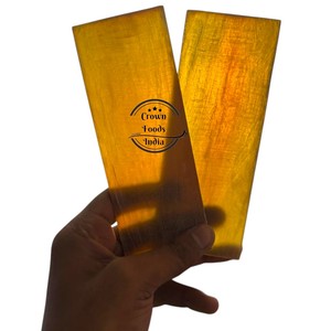 Cuerno Natural Rectangular de Búfalo y Vaca para Fabricación de Mangos de Cuchillos Náuticos, Marcos Ópticos y Decoración del Hogar - Product Image 6