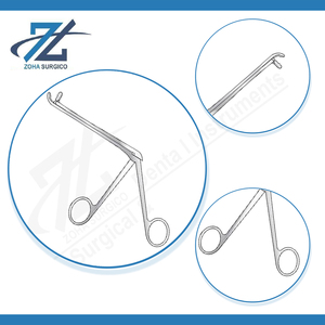 Rongeur Northfield Curvo de Corte Ascendente, Mordida de 4 mm, Eje de 133 mm, Instrumento Quirúrgico Manual de Acero Inoxidable, Certificado CE - Product Image 4