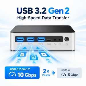 Mini PC Robusto sin Ventilador de Amplio Voltaje 12-19V con Procesador <span class=keywords><strong>Intel</strong></span> Core I7 N150, DDR5, 4K UHD, para <span class=keywords><strong>Juegos</strong></span> y Oficina - Product Image 4