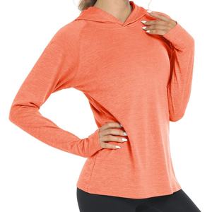 Vente en gros de sweats à capuche pour femmes de haute qualité, décontractés, streetwear, à épaules tombantes, respirants, écologiques, doublés 100% coton - Product Image 4