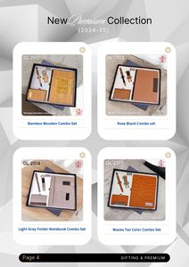 Conception personnalisée Porte-clés Journal Combo Simple et Royal Look Visiting Card Holder Pen Innovative Gift Set Christmas Occasion - Product Image 5