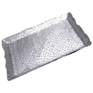 Bandeja de aluminio ligera elegante, bandejas de servicio con logotipo personalizado, plato de vajilla decorativo moderno, fácil de usar y portátil para uso doméstico - Product Image 4