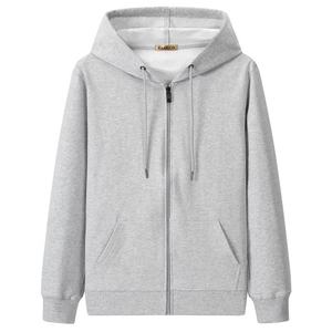 Nuevas sudaderas con capucha personalizadas sin cordón con cremallera en blanco liso de gran tamaño polar con cremallera Fit Boxy Hoodie sudaderas con capucha de alta calidad para hombres - Product Image 5