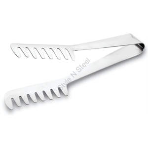 สแตนเลสขายส่งแหนบสปาเก็ตตี้พรีเมี่ยม แหนบเสิร์ฟที่ทนทานขายส่ง - Product Image 1