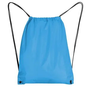 Sacche sportive personalizzate Socrates con coulisse in poliestere per gadget promozionali - Product Image 6