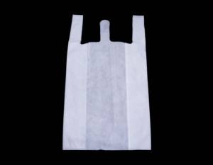 Sac en tissu non tissé blanc - Product Image 2