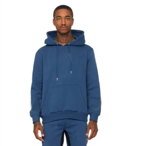 Trajes de sudor lavados con ácido Flare apilados elegantes y de moda para hombres-Perfecto para chándales casuales y de uso diario para hombres OEM - Product Image 1