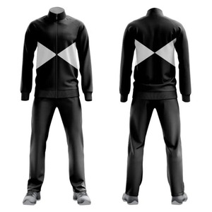 OEM en blanco personalizado pulóver chándales hombres Nylon Streetwear conjunto 360gsm francés Terry algodón Sudadera con capucha sudadera sudaderas - Product Image 6