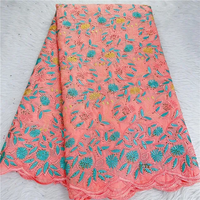 Tissu en dentelle suisse africaine brodé Ankara pour robe de mariée, matériau de qualité supérieure, fabricant sur mesure, service d'exportation Hitjem
