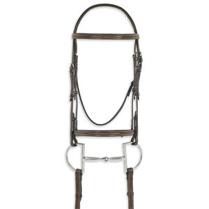 PRO fantaisie cousu bride surélevée produits Durable en cuir tressé course laisse formation de marche pour les fournitures pour animaux de compagnie de taille moyenne - Product Image 2