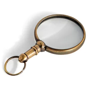 Hanging Mini Size Pocket Brass Body Luxury <b>Magnifying</b> <b>Glass</b> Highly Designs and Plated Decor <b>Magnifier</b> <b>Glass</b> for Book Read - Product Image 1