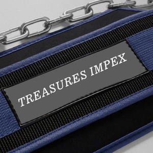 เข็มขัดยางนีโอพรีนสำหรับฝึกในยิมเข็มขัดยกน้ำหนักแบบแข็งและฟิตเนสแบบยืดหยุ่นโลโก้ออกแบบได้ตามต้องการ - Product Image 2