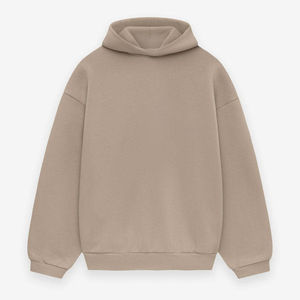 Sweat à capuche épais 100% coton de haute qualité pour hommes, sweat-shirt personnalisé coupe-vent en polaire d'hiver - Product Image 6