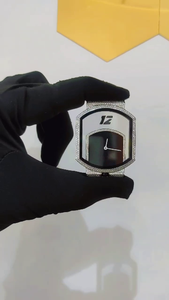 Reloj de lujo para hombre/mujer, Moissanite cultivado en laboratorio Natural, diamante, profesional, Formal, informal, para uso diario en la oficina, banda de cuero - Product Image 6