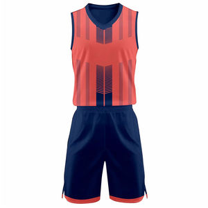 Venta caliente 100% uniforme de baloncesto de poliéster de calidad superior transpirable ropa deportiva impresa ropa de equipo de entrenamiento precio bajo OEM - Product Image 5