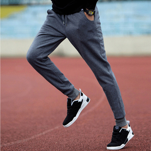 Pantalons décontractés pour hommes au meilleur design, coton de haute qualité, polyester, couleur unie, léger, toile, taille moyenne, vêtements de rue, respirant - Product Image 6