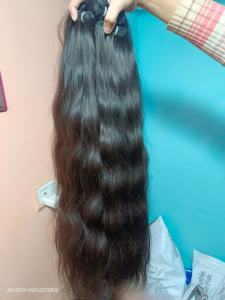 Fournisseur en gros de styles de vague naturelle d'extensions de cheveux humains vierges indiens de haute qualité - Product Image 5