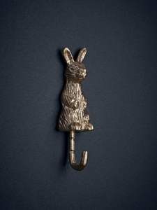 Eco Friendly Sleek Cast Aluminum Wall <b>Hook</b> With Contemporary Look For Modern Homes Offices Bedrooms - Product Image 4